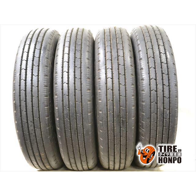 中古タイヤ 4本セット 205/75R16 113/111L ブリヂストン R202 サマー 