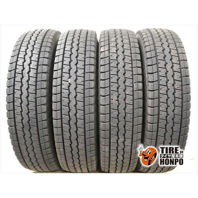 中古タイヤ 4本セット 195/80R15 107/105L ダンロップ SV01 