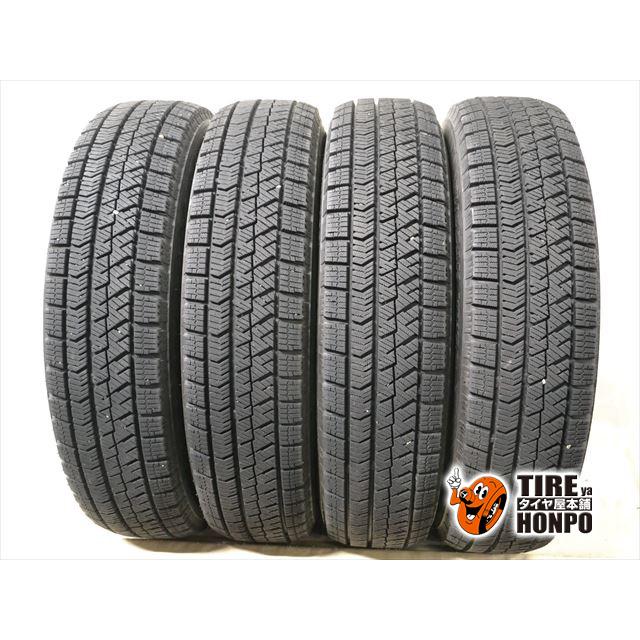 中古タイヤ 4本セット 165/70R14 81Q ブリヂストン ブリザック VRX2  