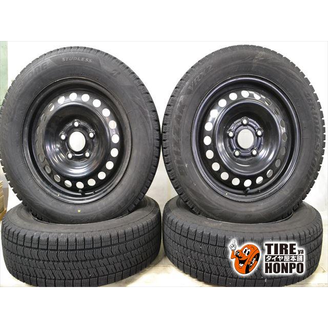 中古タイヤ 4本セット 185/65R15 88Q ブリヂストン ブリザック VRX2 