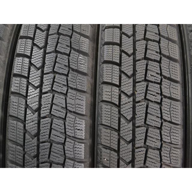 中古タイヤ 4本セット 155/65R14 75Q ダンロップ ウィンターマックス
