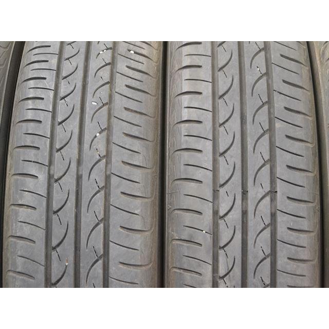 中古タイヤ 4本セット 155/65R14 75S ヨコハマ ブルーアース AE01 