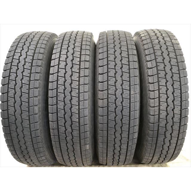 中古タイヤ 4本セット 195/80R15 107/105L ダンロップ ウィンター 