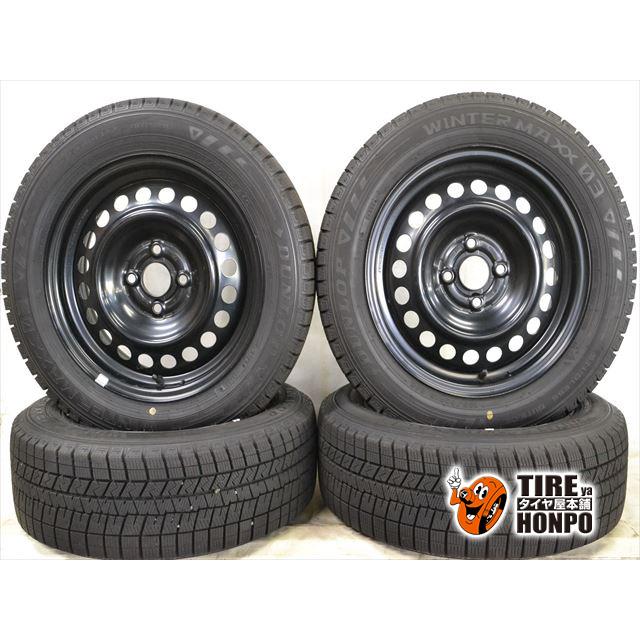 ホンダ フィット 純正ホイール スタッドレスタイヤセット 185/60R15