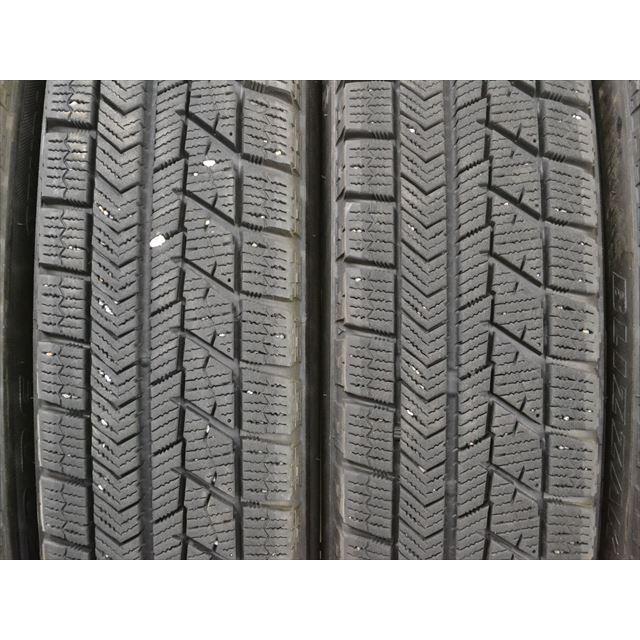 中古タイヤ 4本セット 145/80R13 75Q ブリヂストン ブリザックVRX