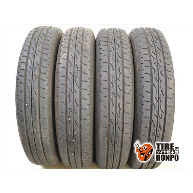 中古タイヤ 4本セット 145/80R13 75S ブリヂストン ネクストリー 