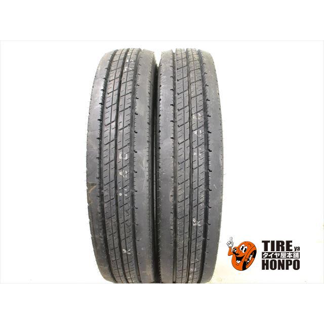 中古タイヤ 2本セット 205/80R17.5 120/118L ダンロップ SPLT38 未使用  