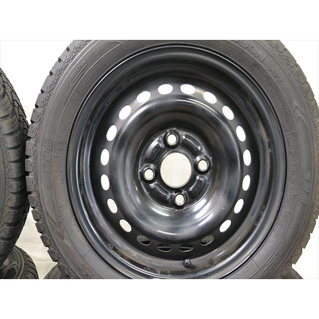 ◇送料込み◇ 155/65R14 中古タイヤホイール４本　軽自動車用 中古アルミ＆タイヤ】軽自動車用アルミ＆新品タイヤ4本セット