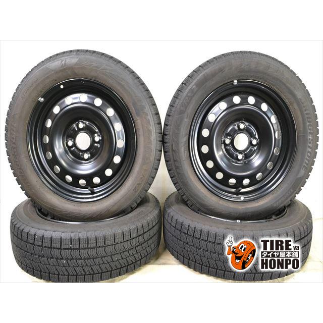 中古タイヤ 4本セット 165/65R14 79Q ブリヂストン ブリザック VRX2 
