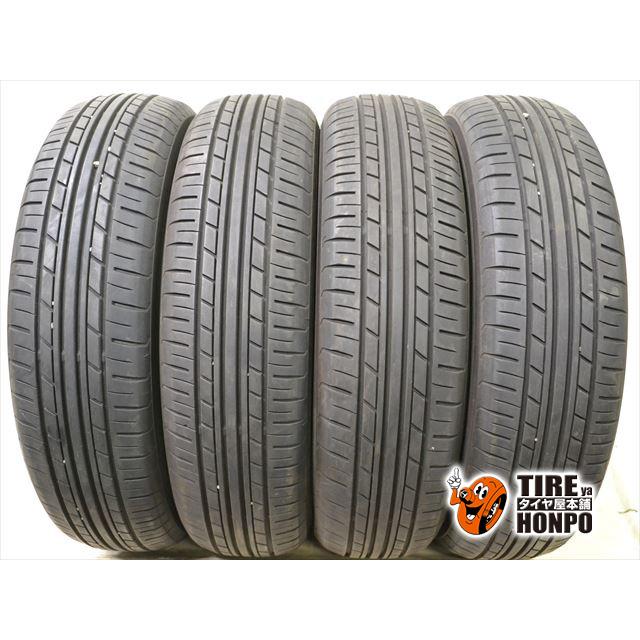 中古タイヤ 4本セット 175/65R15 84S ヨコハマ エコス ES31 サマー 