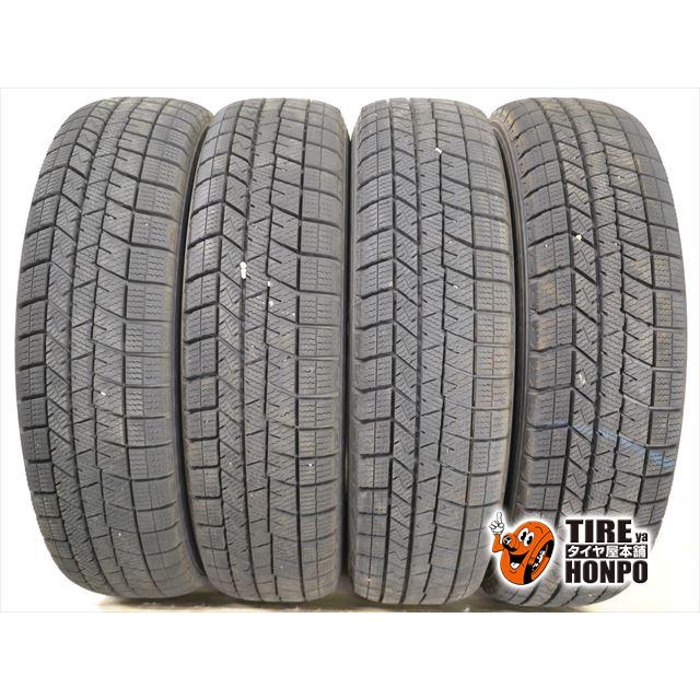 中古スタッドレスタイヤ2020年製&ホイール4本セット 155/65R13