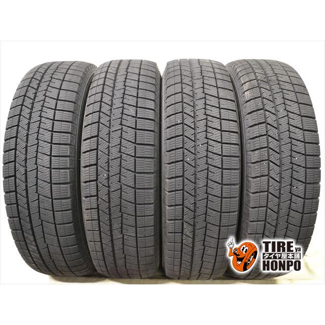 中古タイヤ 4本セット 195/65R15 91Q ダンロップ ウィンターマックス 