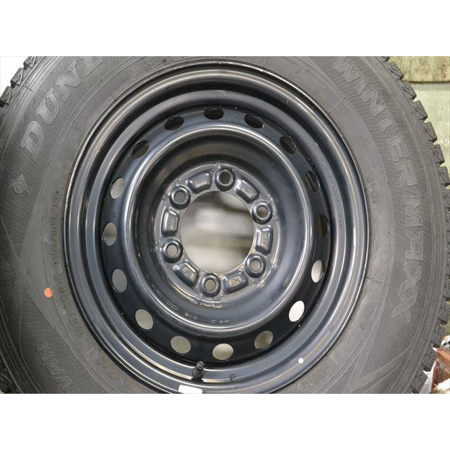 中古タイヤ 4本セット 195/80R15 107/105L ダンロップ ウィンター 