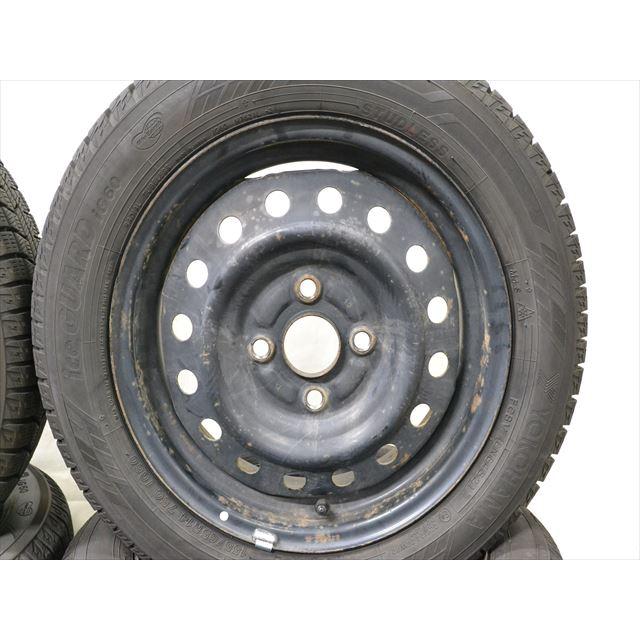 中古タイヤ 4本セット 155/65R14 75Q ヨコハマ アイスガード iG60 