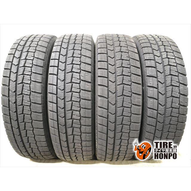 中古タイヤ 4本セット 205/60R16 92Q ダンロップ ウィンターマックス  