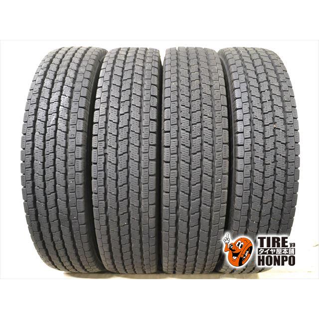 中古タイヤ 4本セット 165/80R14 91/90N ヨコハマ アイスガード iG91