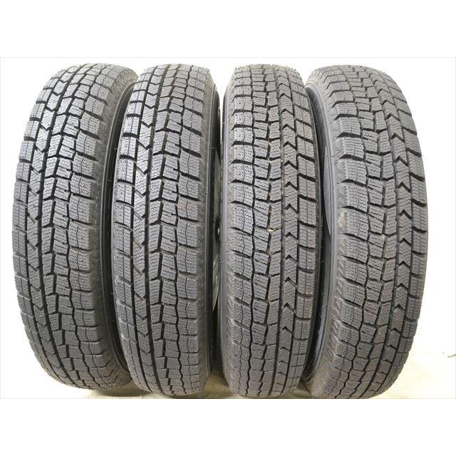 中古タイヤ 4本セット 145/80R13 75Q ダンロップ ウィンターマックス 