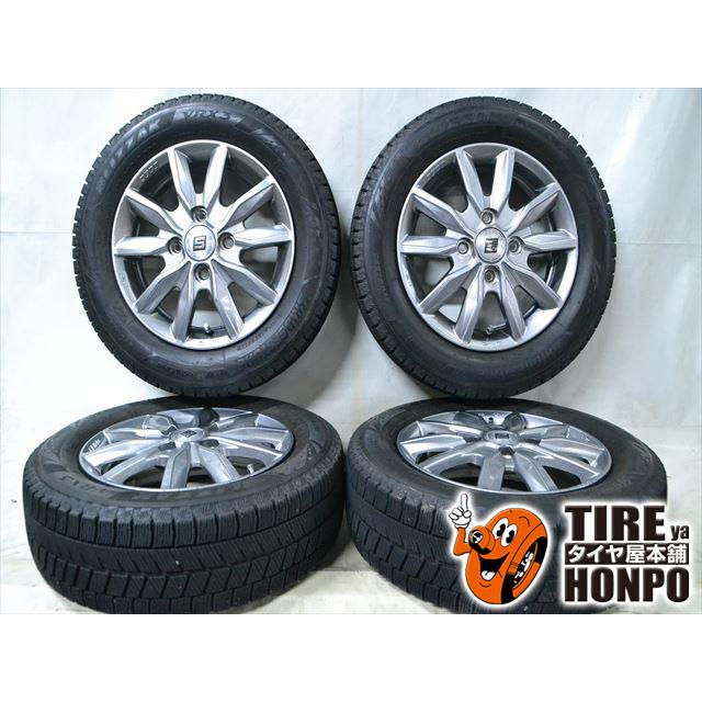 中古スタッドレス155/65R13ブリヂストンブリザックアルミ付き　軽自動車用 Amazon | 軽自動車用 スタッドレス 13インチ 155/65R13 ブリヂストン