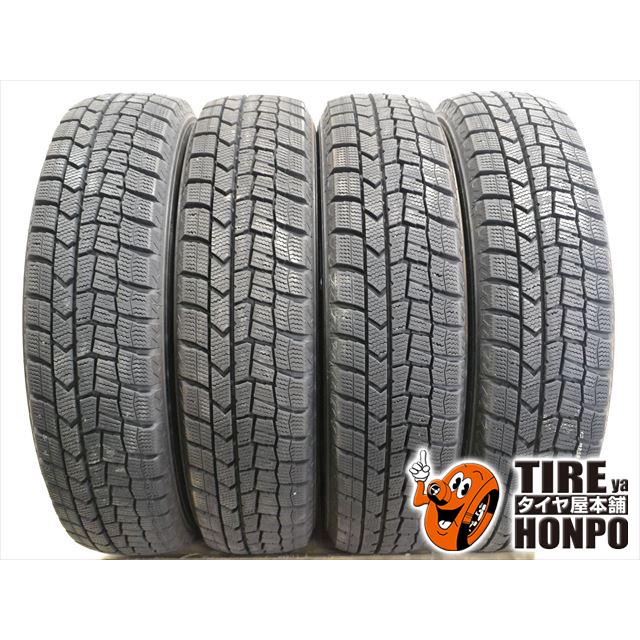 中古タイヤ 4本セット 165/65R14 79Q ダンロップ ウィンターマックス 