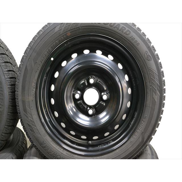 中古タイヤ 4本セット 155/65R14 75Q ヨコハマ アイスガード iG60 <br 