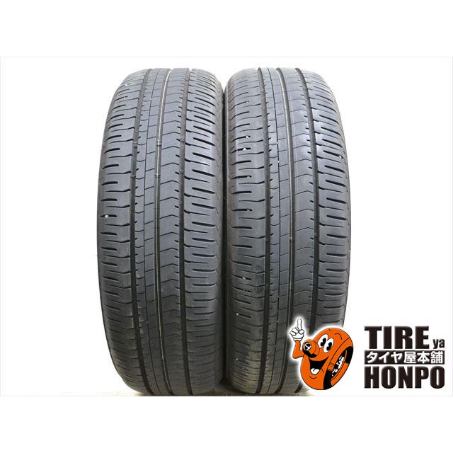 中古タイヤ 2本セット 205/55R16 91V ブリヂストン エコピアNH200 