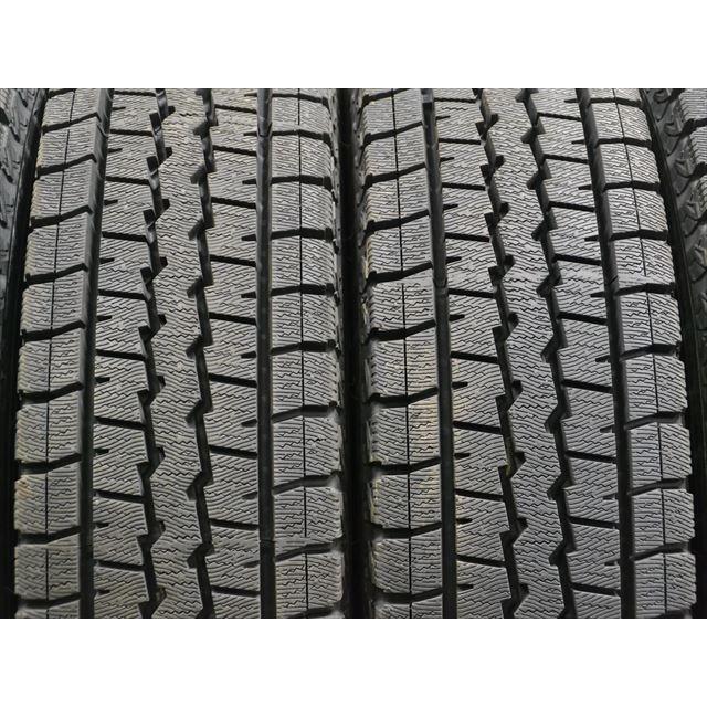 バリ山【希少サイズ】185R14　6PR　LT　ダンロップ　WINTER　MAXX　SV01　中古スタッドレス４本　ボンゴなど 中古タイヤ 4本セット 185R14 6PR ダンロップ ウィンターマックスSV01