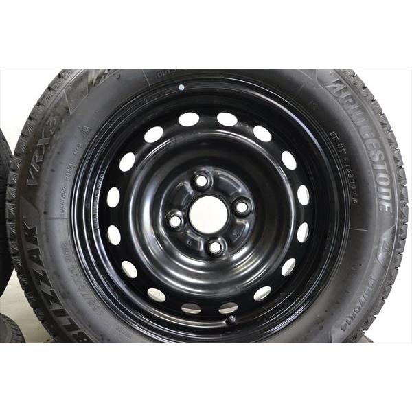 中古タイヤ 4本セット 165/70R14 81Q ブリヂストン ブリザックVRX3 