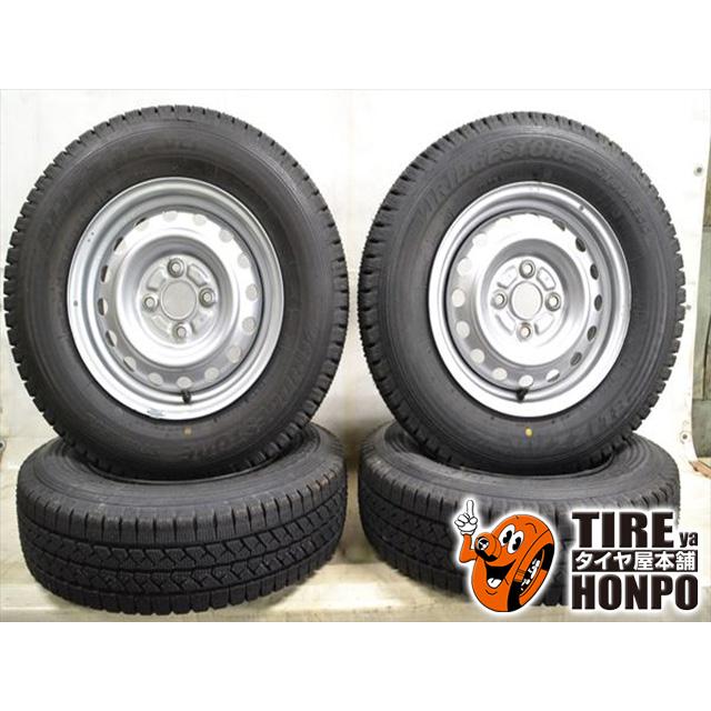 中古タイヤ 4本セット 165R13 6PR ブリヂストン ブリザック VL-1