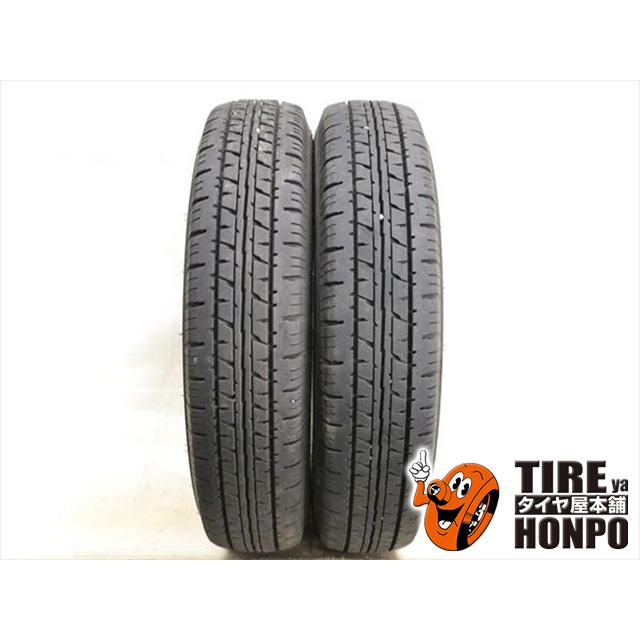 中古タイヤ 2本セット 145/80R12 80/78N ダンロップ エナセーブ VAN01