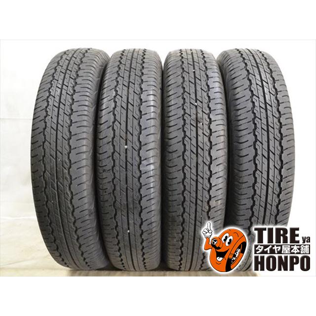 中古タイヤ 4本セット 195/80R15 96S ダンロップ グラントレックAT20 