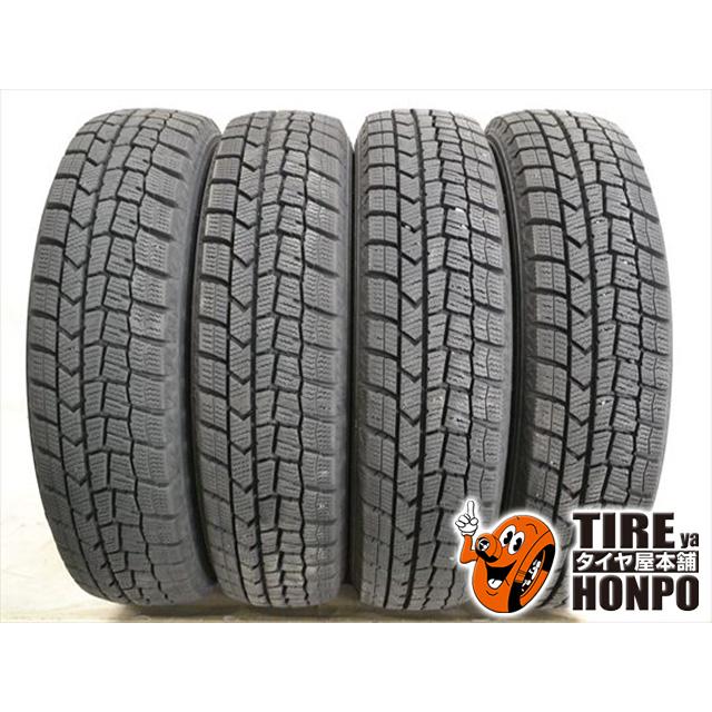 ダンロップ　155/65R13スタッドレス WM02 4本　バリ溝！ ダンロップ 155/65R13スタッドレス WM02 4本 バリ溝！ DUNLOP WINTER