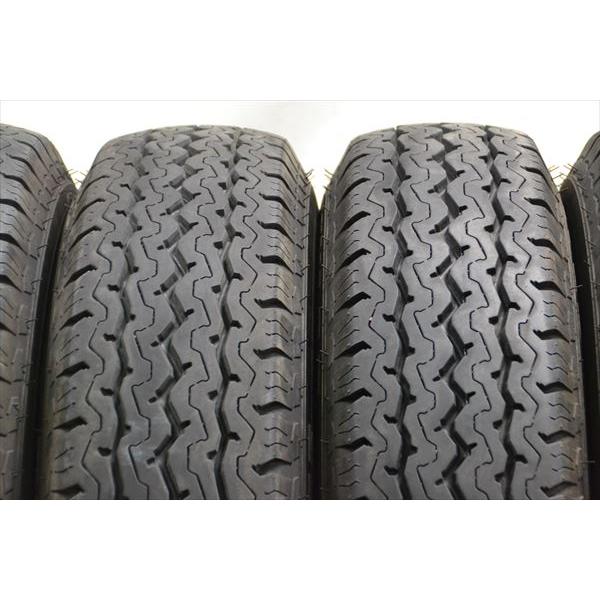 中古タイヤ 4本セット 165R13 8PR ダンロップ SPLT5 サマータイヤ 