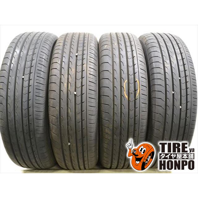 YOKOHAMAタイヤ BluEarth-RV03 195/65R15 91H 中古タイヤ4本セット