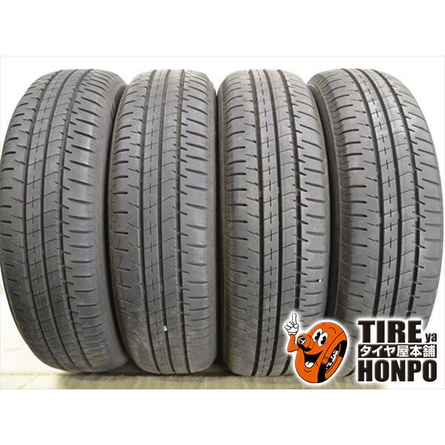 中古タイヤ 4本セット 185/60R15 84H ブリヂストン エコピア