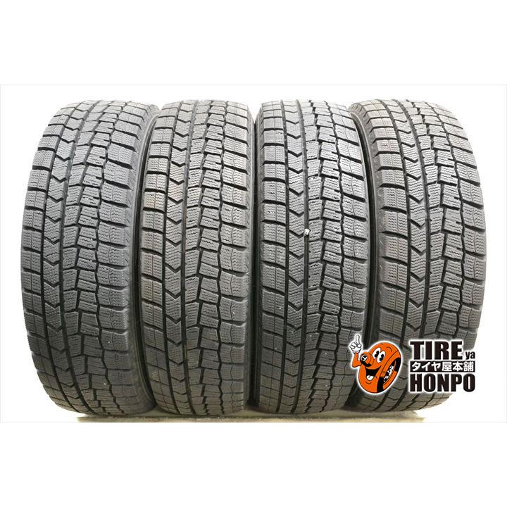 中古タイヤ 4本セット 165/60R15 77Q ダンロップ ウィンターマックス 