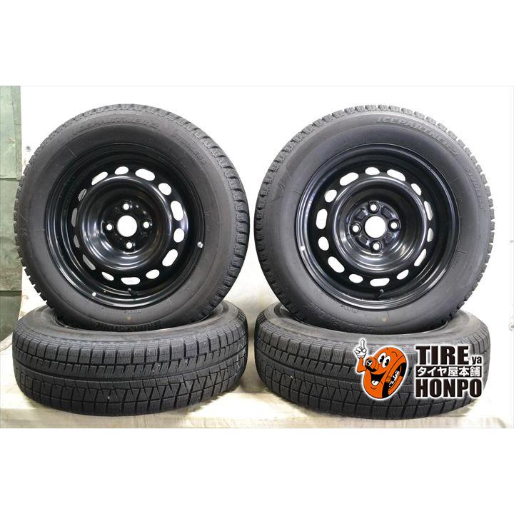 中古タイヤ 4本セット 185/65R15 88Q ブリヂストン アイスパートナー2