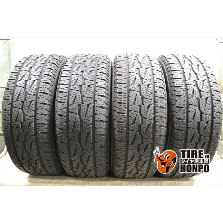 中古タイヤ 4本セット 265/60R18 114S ブリヂストン デューラーA/T 