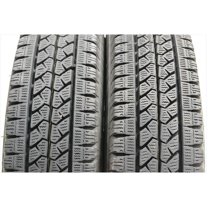 中古タイヤ 2本セット 145R12 6PR ブリヂストン ブリザックVL1 