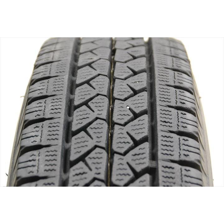中古タイヤ 2本セット 145R12 6PR ブリヂストン ブリザックVL1 