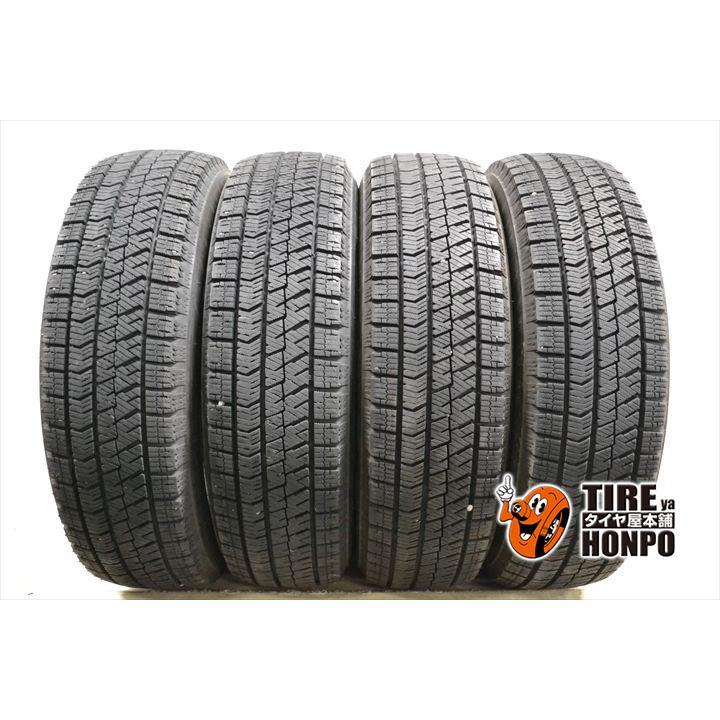 中古タイヤ 4本セット 155/65R14 75Q ブリヂストン ブリザックVRX2