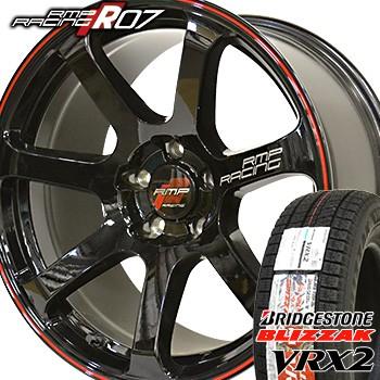 215/55R18 ブリヂストン ブリザック VRX2 スタッドレスタイヤ ホイールセット BRIDGESTONE BLIZZAK RMP ...