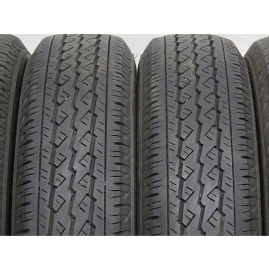 中古タイヤ 4本セット 155/80R14 88/86N ブリヂストン V600