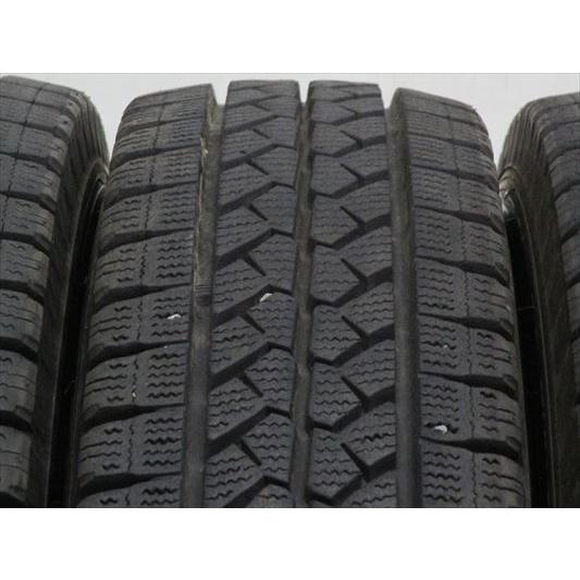 中古タイヤ 4本セット 165R14 6PR ブリヂストン ブリザックVL-1