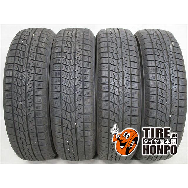 中古タイヤ 4本セット 155/65R14 75Q ヨコハマ アイスガード iG70
