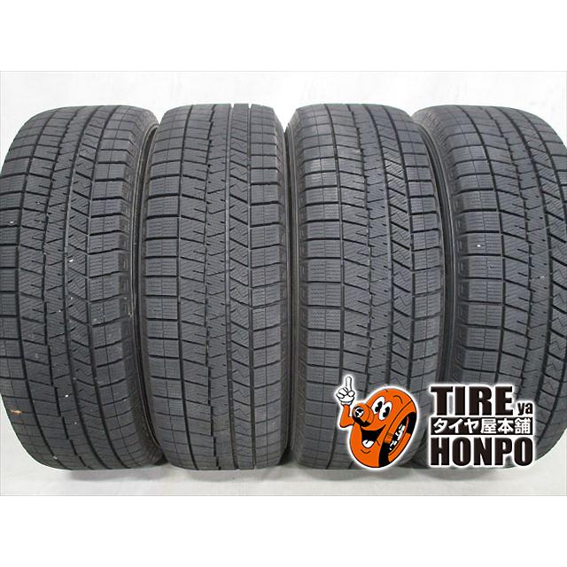 中古タイヤ 4本セット 215/60R16 95Q ダンロップ ウィンターマックス 