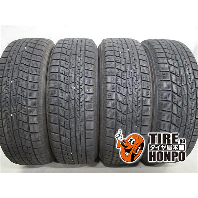 送料込み！215/60R17ヨコハマタイヤiG60中古スタッドレスタイヤ4本 中古タイヤ 4本セット 215/60R17 96Q ヨコハマ アイスガードIG60