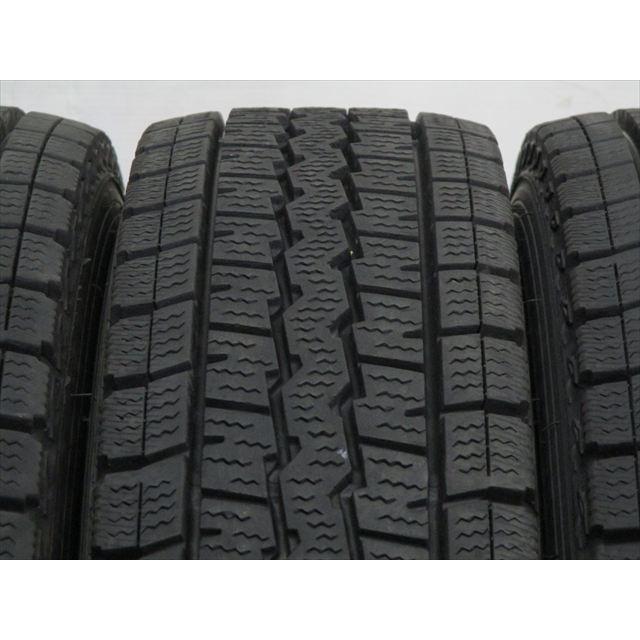 中古タイヤ 4本セット 145/80R12 80/78N ダンロップ ウィンター