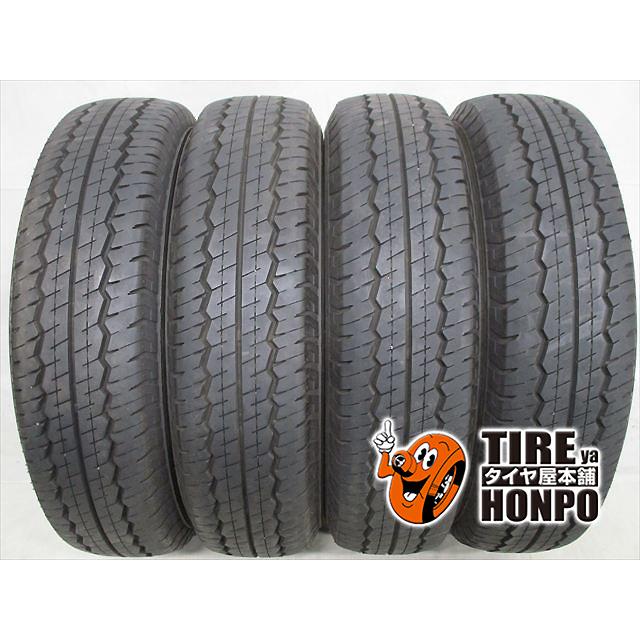 中古タイヤ 4本セット 165/80R14 97/95N トーヨー SPLT30A サマー 