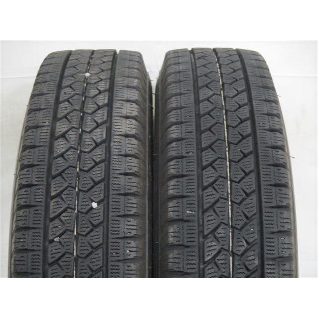 中古タイヤ 2本セット 145R12 6PR ブリザック VL1 スタッドレスタイヤ 