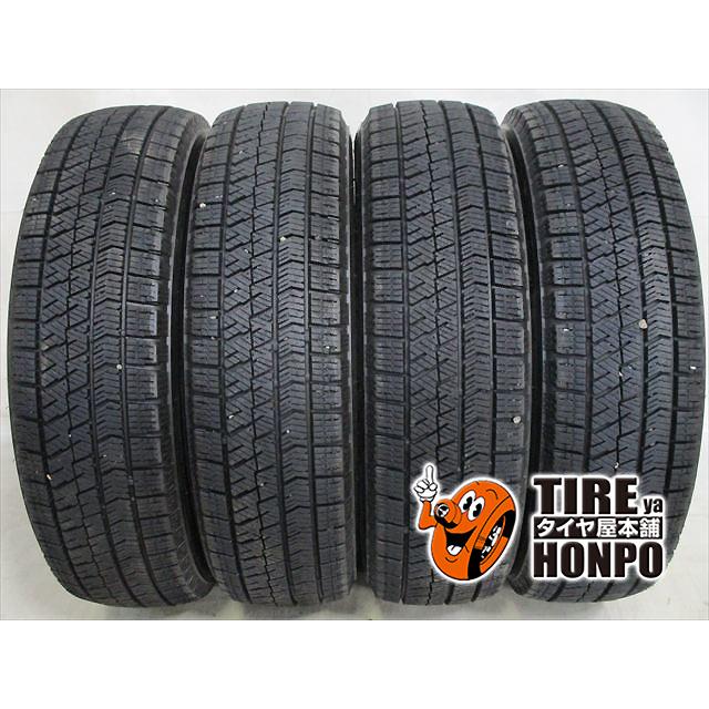 中古タイヤ 4本セット 155/65R14 75Q ブリヂストン ブリザックVRX2 